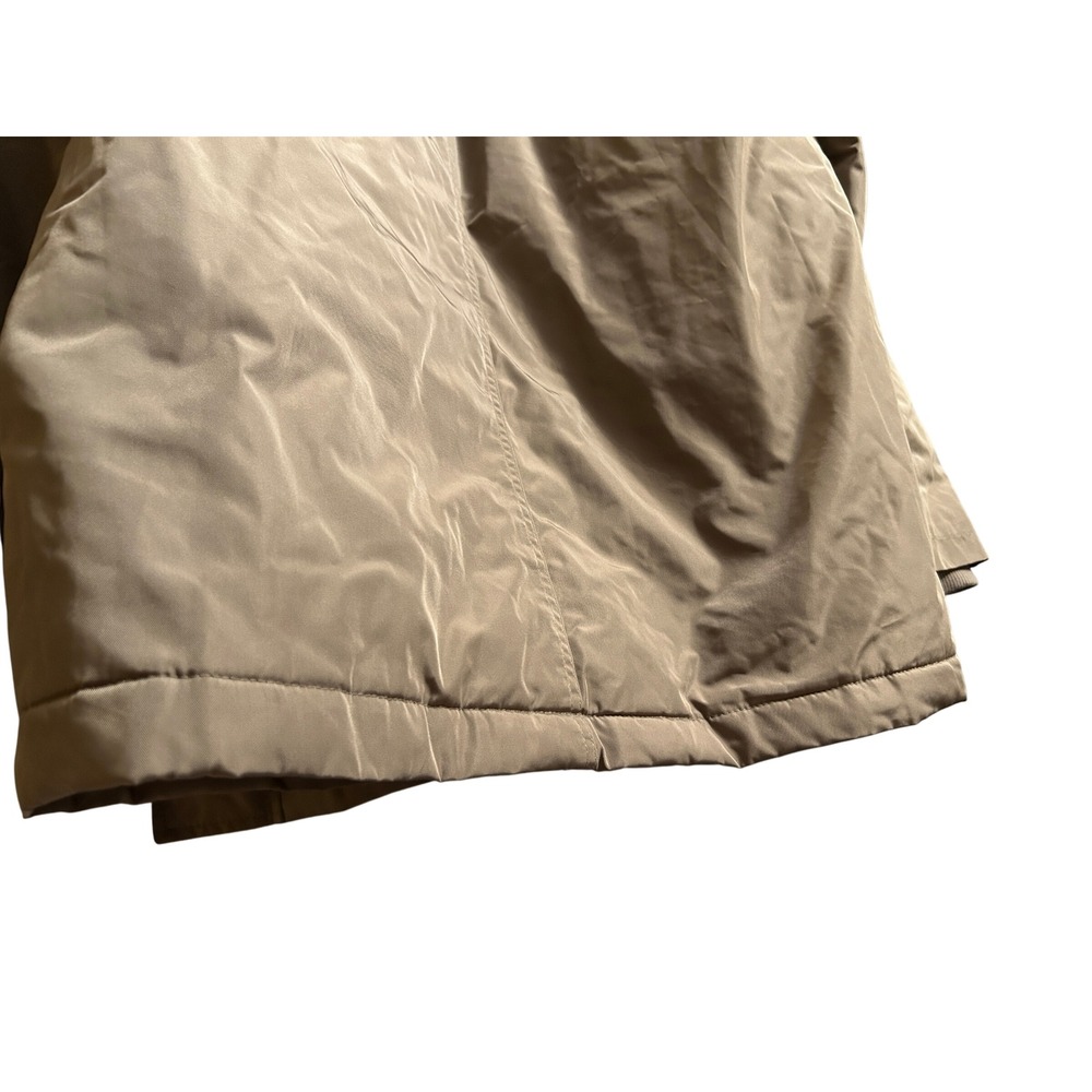 Old Navy Men's Tan Sherpa Lined Hooded Parka Jacket Size Large‎ - Picture 4 of 12